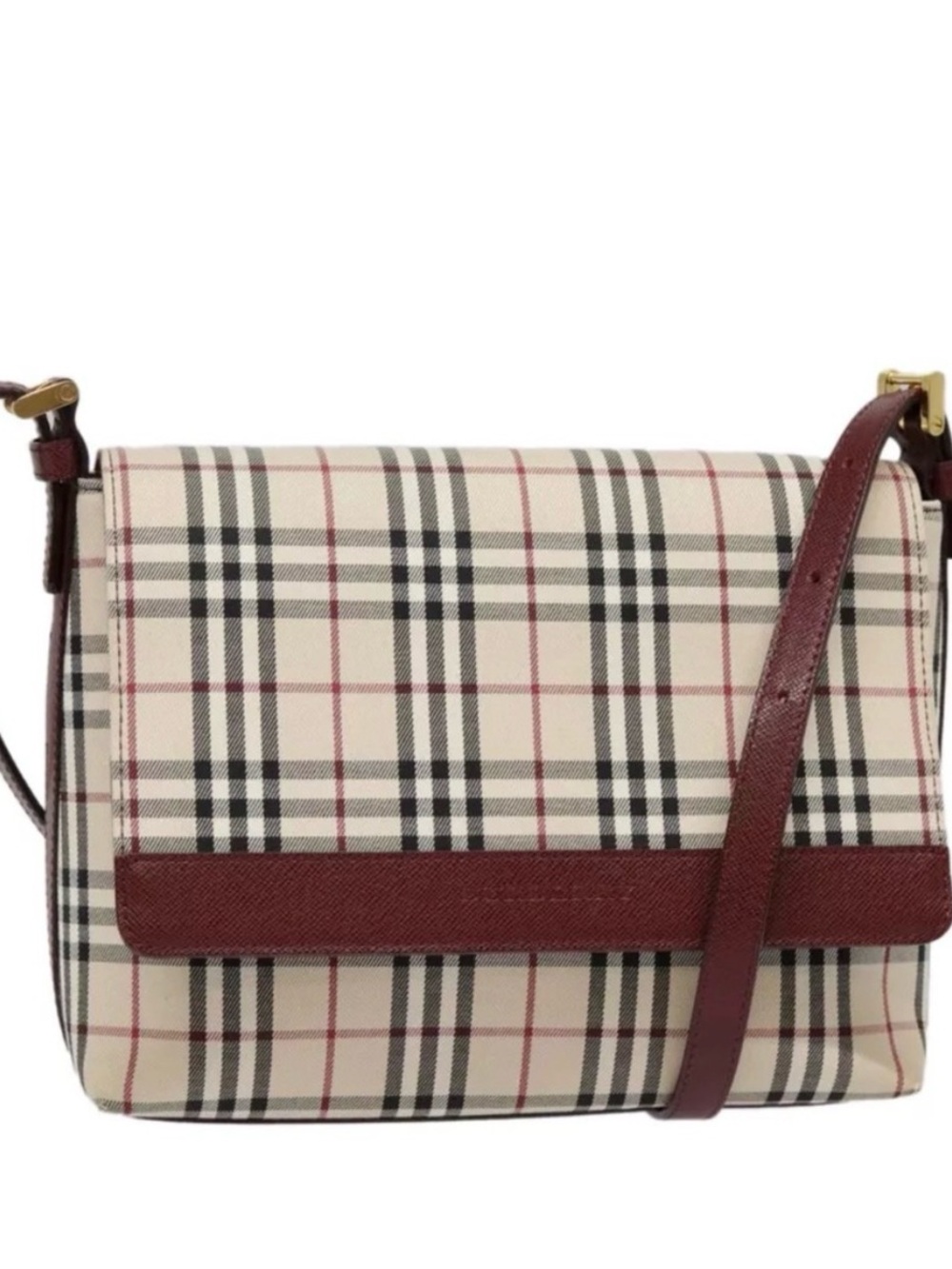 Burberry Nova Check Shoulder Bag